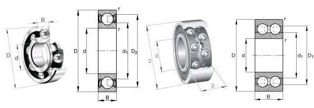 SKF 61902-2RS1 Bearing