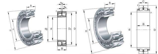 FAG 239/560BK.MB+AH39/560 Bearing
