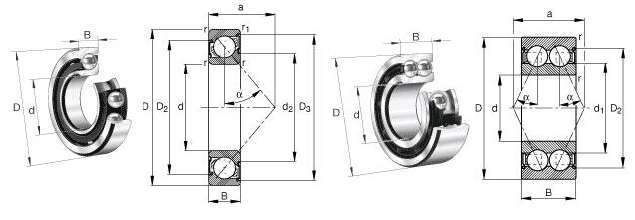FAG 7201B Bearing