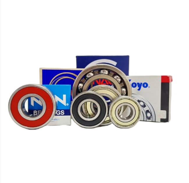 What are the limitations of using plastic or nylon 6220 RS KOYO bearings?